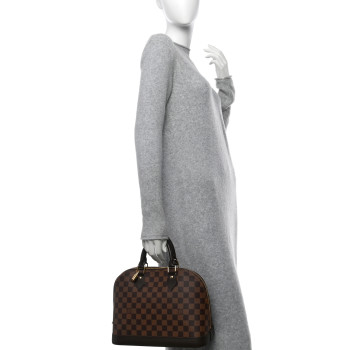 LOUIS VUITTON Damier Ebene Alma PM