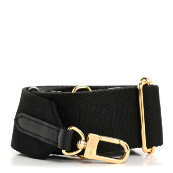 LOUIS VUITTON Nylon Coussin Shoulder Strap Black
