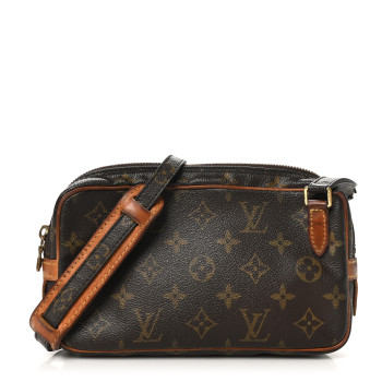 LOUIS VUITTON Monogram Pochette Marly Bandouliere