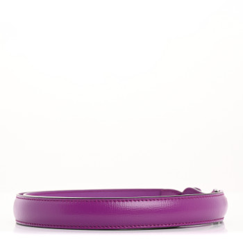 GUCCI Efesto Leather Womens Horsebit 15/23mm Belt 95 38 Purple