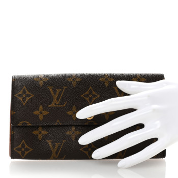 LOUIS VUITTON Monogram Sarah Wallet