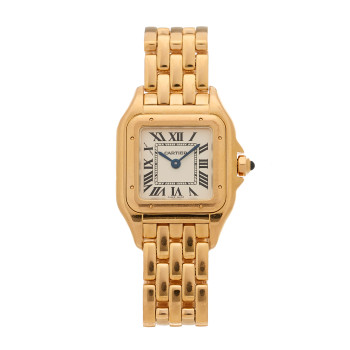 CARTIER 18K Pink Gold 22mm Panthere Quartz Watch