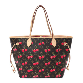 LOUIS VUITTON LV X TM Monogram Cerises Neverfull MM