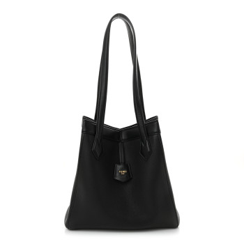 FENDI Vitello Cher Grace Medium Fendi Origami Black
