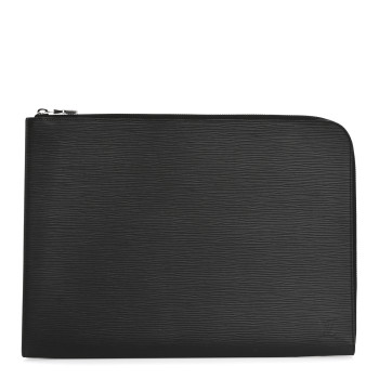 LOUIS VUITTON Epi Pochette Jour GM Black