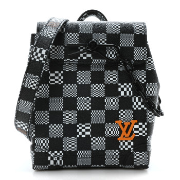 LOUIS VUITTON Damier Distorted Steamer XS