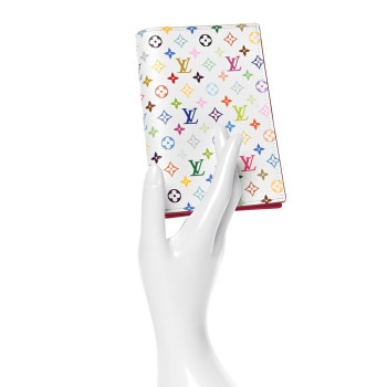 LOUIS VUITTON LV X TM Monogram Multicolor Passport Cover White