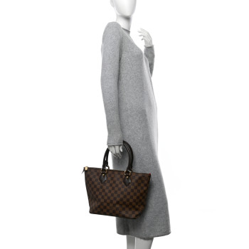 LOUIS VUITTON Damier Ebene Saleya PM