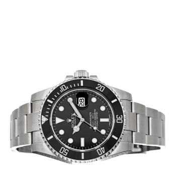 ROLEX Stainless Steel 40mm Oyster Perpetual Submariner Date Watch Black 116610LN