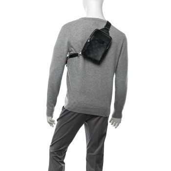LOUIS VUITTON Taigarama Outdoor Slingbag Black