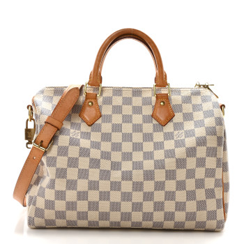 LOUIS VUITTON Damier Azur Speedy Bandouliere 30