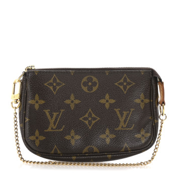 LOUIS VUITTON Monogram Mini Pochette Accessories