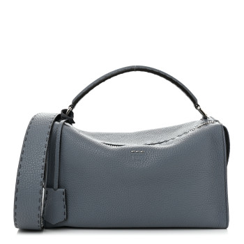 FENDI Cuoio Romano Selleria Lei Boston Tote Nube
