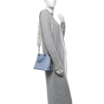 LOUIS VUITTON Epi Jacquard Alma BB Bleu Nuage