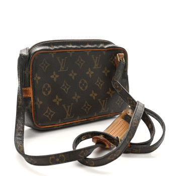 LOUIS VUITTON Monogram Pochette Marly Bandouliere