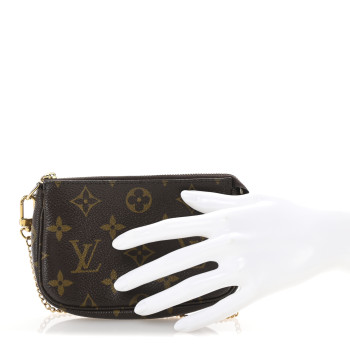 LOUIS VUITTON Monogram Mini Pochette Accessories