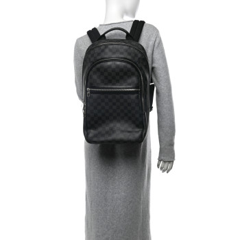 LOUIS VUITTON Damier Graphite Michael Backpack