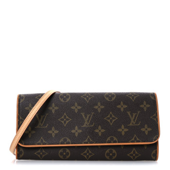 LOUIS VUITTON Monogram Pochette Twin GM