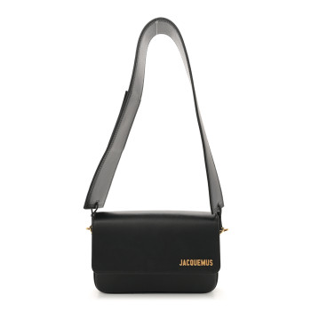 JACQUEMUS Smooth Calfskin Le Carinu Black