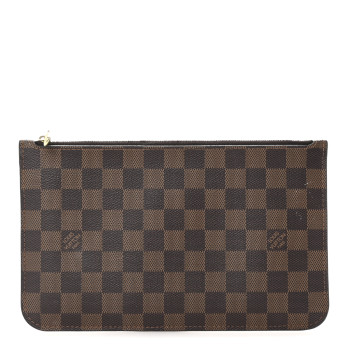 LOUIS VUITTON Damier Ebene Neverfull MM GM Pochette