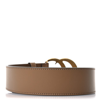 GUCCI Calfskin Double G 40mm Belt 65 26 Porcelain Rose