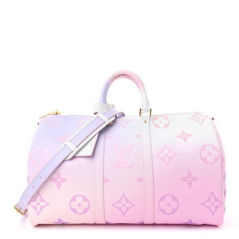 LOUIS VUITTON Monogram Giant Spring In The City Keepall 45 Sunrise Pastel
