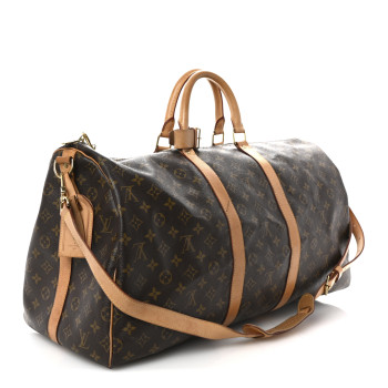 LOUIS VUITTON Monogram Keepall Bandouliere 55