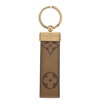 LOUIS VUITTON Reverse Monogram Dragonne Key Holder
