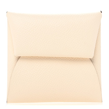 HERMES Epsom Bastia Verso Coin Purse Nata Sesame