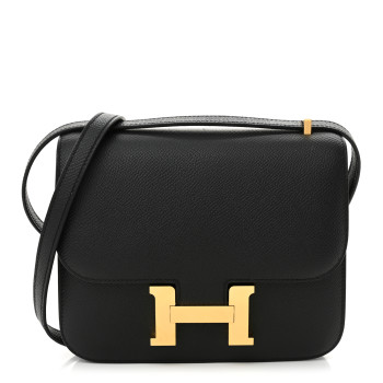 HERMES Epsom Constance 18 Black
