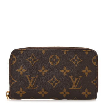LOUIS VUITTON Monogram Zippy Compact Wallet