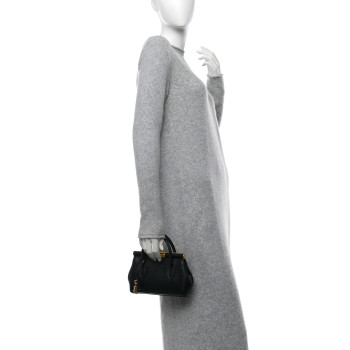 DOLCE & GABBANA Vitello Mini Marlene Day Bag Black