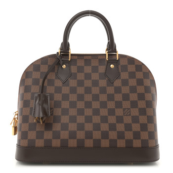 LOUIS VUITTON Damier Ebene Alma PM