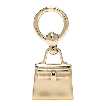 HERMES Permabrass Mini Kelly Twilly Ring