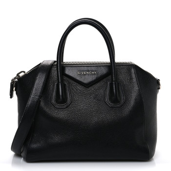 GIVENCHY Sugar Goatskin Small Antigona Black