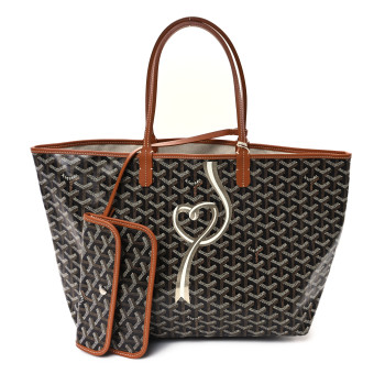 GOYARD Goyardine Saint Louis PM Black Gold