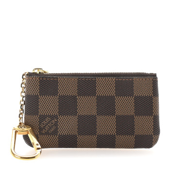 LOUIS VUITTON Damier Ebene Key Pouch