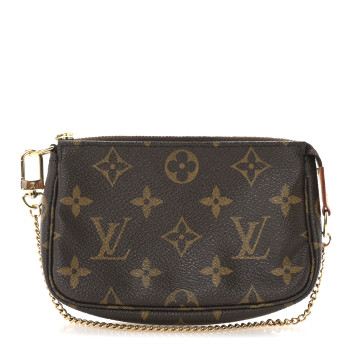LOUIS VUITTON Monogram Mini Pochette Accessories