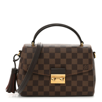 LOUIS VUITTON Damier Ebene Croisette