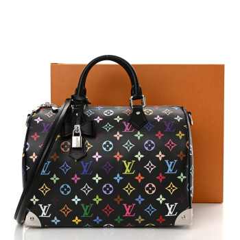 LOUIS VUITTON LV X TM Monogram Multicolor Speedy Soft 30