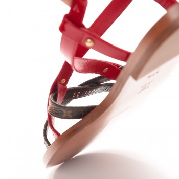 ルイヴィトン CARIMBO FLAT SANDAL 375 Louis Vuitton Carimbo Flat Sandal 375 | eBay
