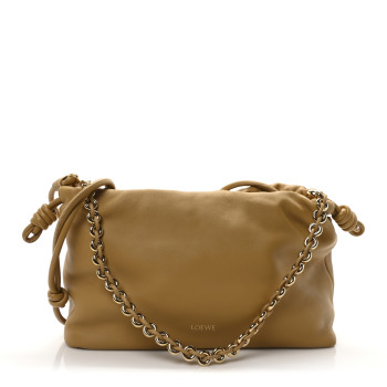 LOEWE Mellow Nappa Donut Chain Flamenco Knot Sahara