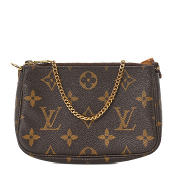 LOUIS VUITTON Monogram Mini Pochette Accessories