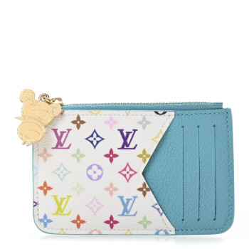 LOUIS VUITTON LV X TM Monogram Romy Card Holder Kabira Blue