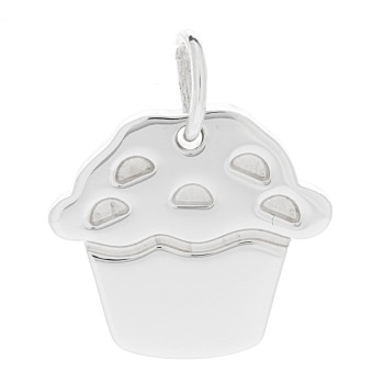 TIFFANY Sterling Silver Love Muffin Charm