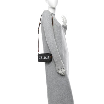 CELINE Triomphe Canvas Horizontal Pouch Tan