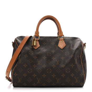 LOUIS VUITTON Monogram Speedy Bandouliere 30