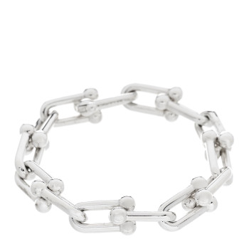 TIFFANY Sterling Silver Large HardWear Link Bracelet
