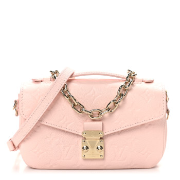 LOUIS VUITTON Empreinte Pochette Metis East West Pink Opale