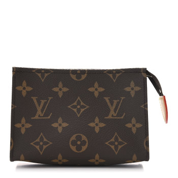 LOUIS VUITTON Monogram Toiletry Pouch 15 Fuchsia